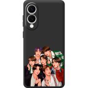 Чорний чохол BoxFace Samsung Galaxy S25 Edge BTS
