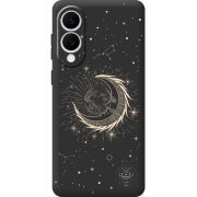 Чорний чохол BoxFace Samsung Galaxy S25 Edge Moon
