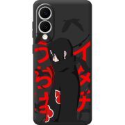 Чорний чохол BoxFace Samsung Galaxy S25 Edge Учиха Итачи