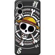 Чорний чохол BoxFace Samsung Galaxy S25 Edge One Piece Компас