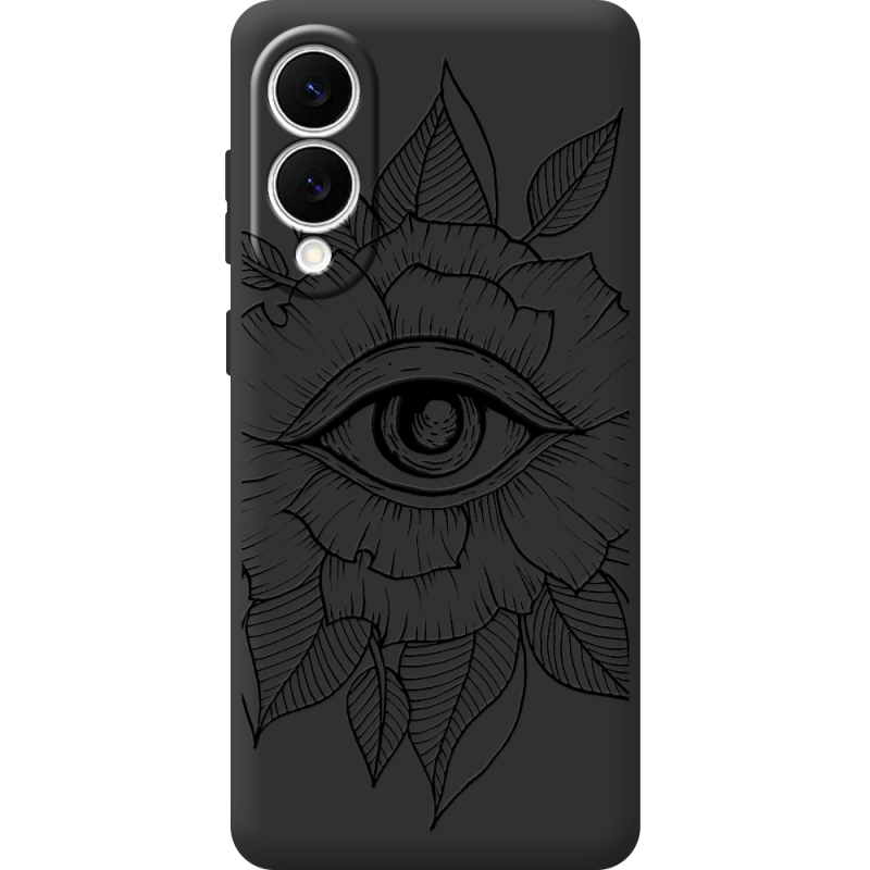 Чорний чохол BoxFace Samsung Galaxy S25 Edge Eye