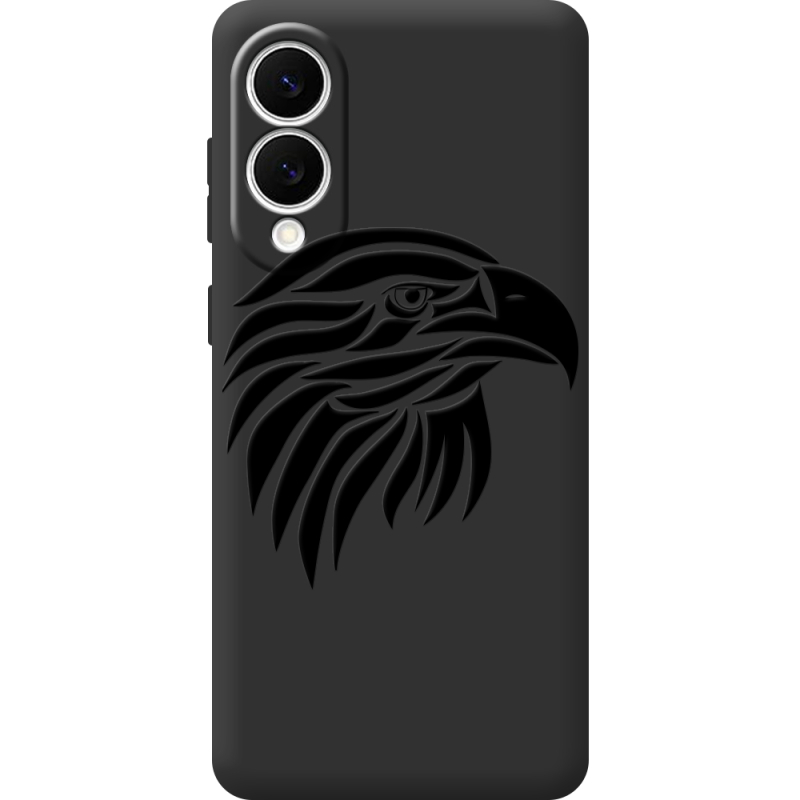 Чорний чохол BoxFace Samsung Galaxy S25 Edge Eagle