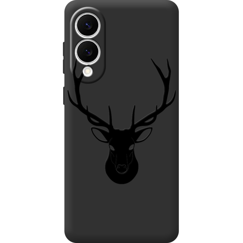 Чорний чохол BoxFace Samsung Galaxy S25 Edge Deer