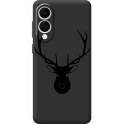 Чорний чохол BoxFace Samsung Galaxy S25 Edge Deer