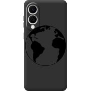 Чорний чохол BoxFace Samsung Galaxy S25 Edge Earth