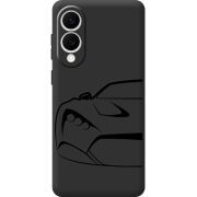 Чорний чохол BoxFace Samsung Galaxy S25 Edge Sportcar