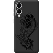 Чорний чохол BoxFace Samsung Galaxy S25 Edge Snake