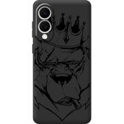 Чорний чохол BoxFace Samsung Galaxy S25 Edge Bear King