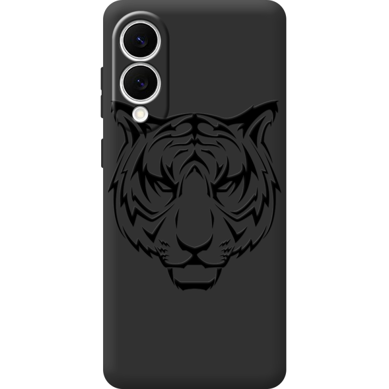 Чорний чохол BoxFace Samsung Galaxy S25 Edge Tiger