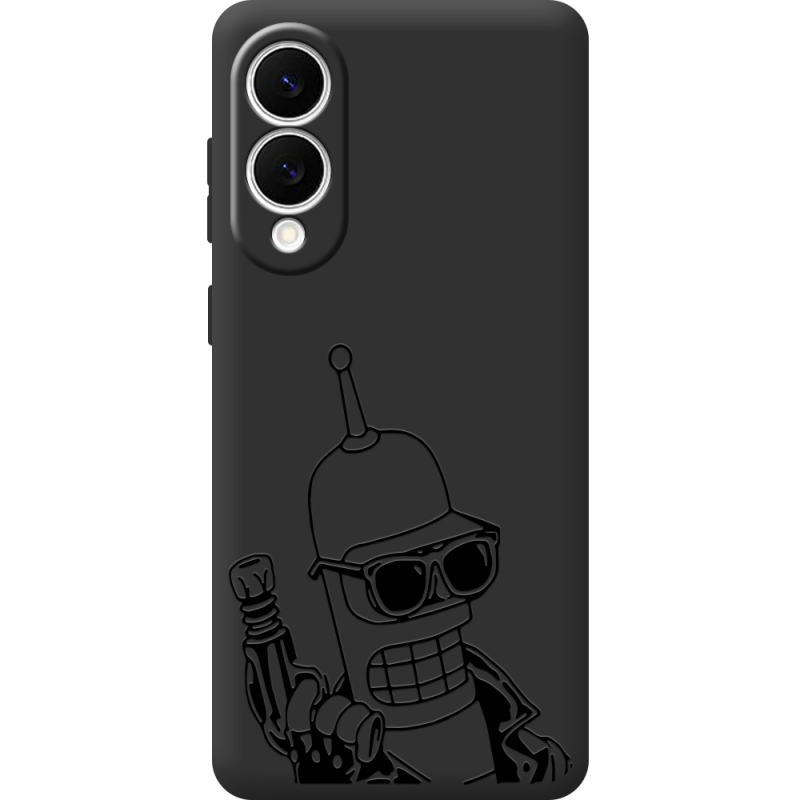 Чорний чохол BoxFace Samsung Galaxy S25 Edge 