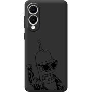 Чорний чохол BoxFace Samsung Galaxy S25 Edge 