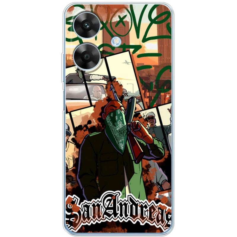 Чохол BoxFace Realme Note 60x GTA San Andreas