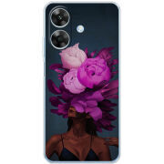 Чохол BoxFace Realme Note 60x Exquisite Purple Flowers