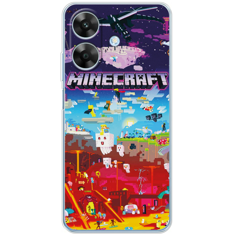 Чохол BoxFace Realme Note 60x Minecraft World Beyond