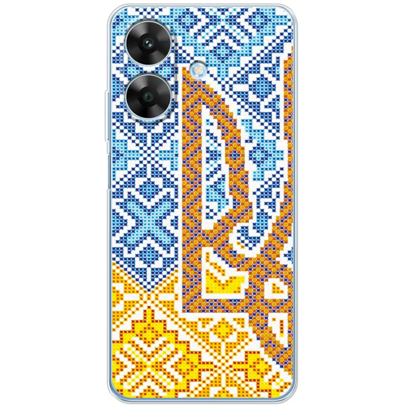 Чохол BoxFace Realme Note 60x Тризуб Вишивка