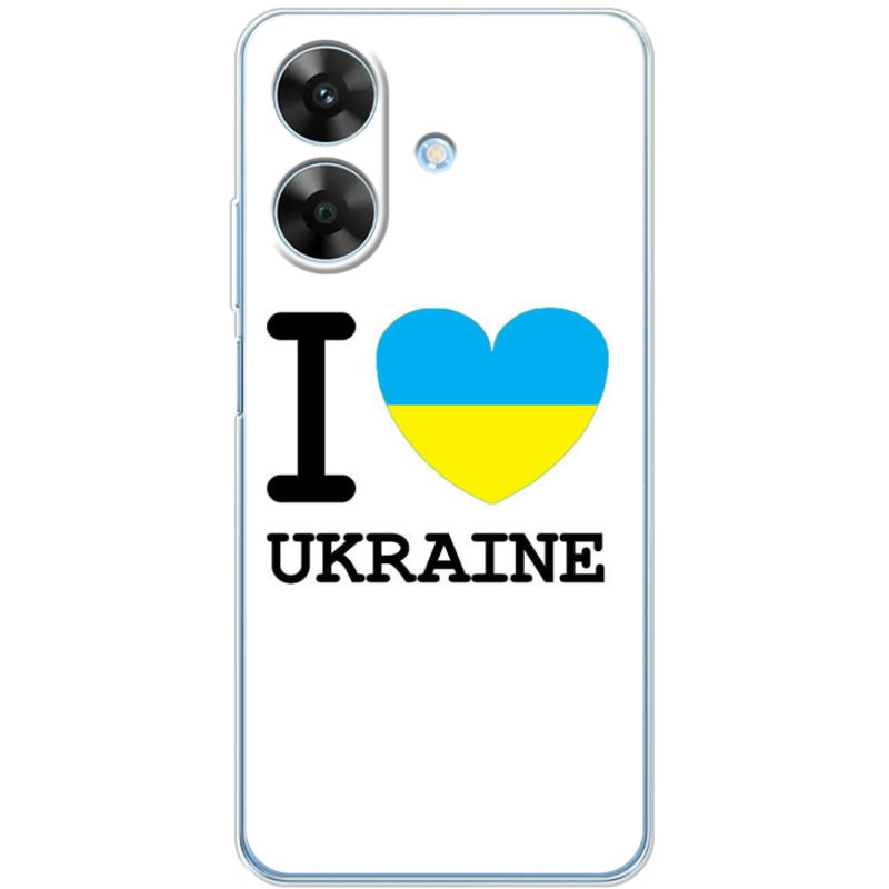 Чохол BoxFace Realme Note 60x I love Ukraine