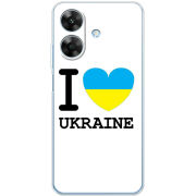 Чохол BoxFace Realme Note 60x I love Ukraine
