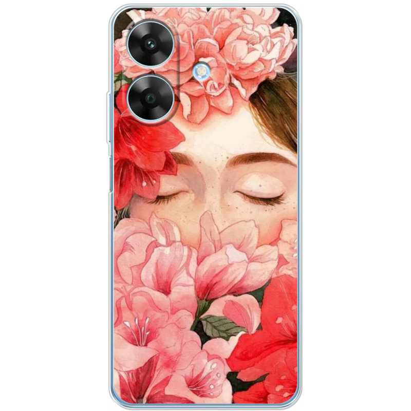 Чохол BoxFace Realme Note 60x Girl in Flowers