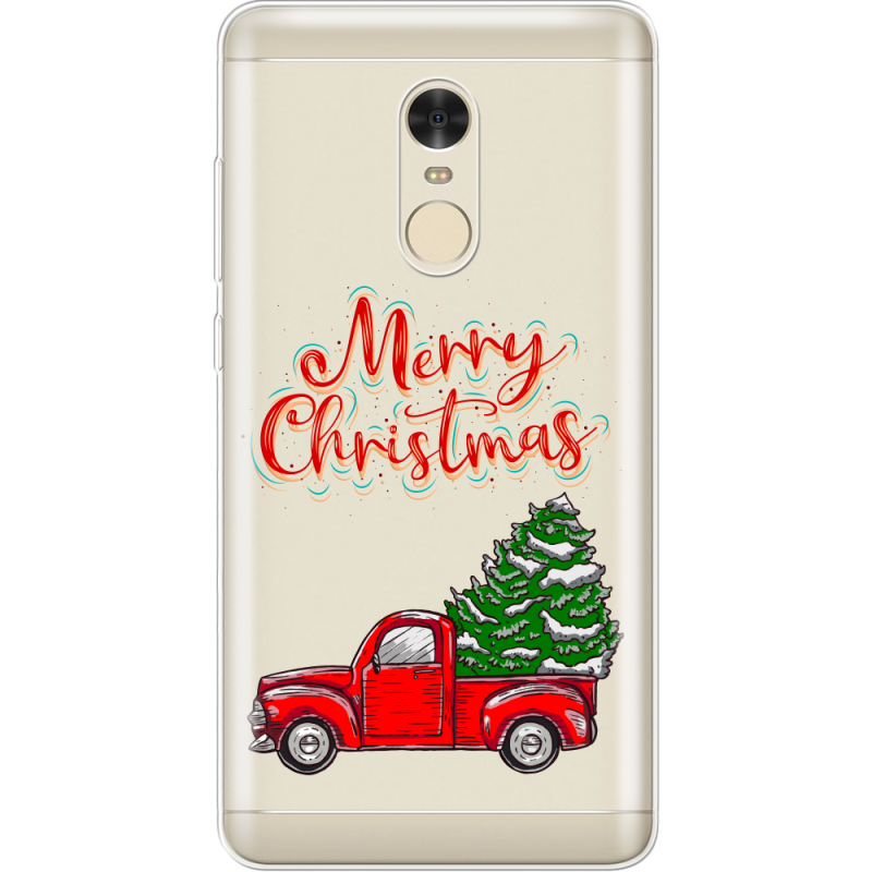Прозрачный чехол Uprint Xiaomi Redmi Note 4 Holiday Car
