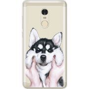 Прозрачный чехол Uprint Xiaomi Redmi Note 4 Husky