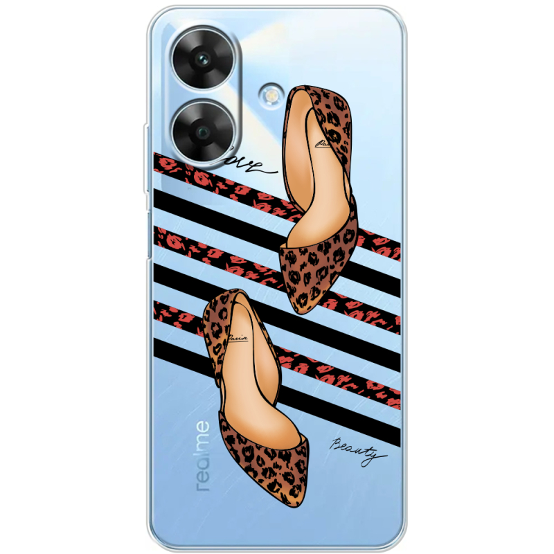 Прозорий чохол BoxFace Realme Note 60x Love Beauty