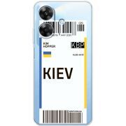 Прозорий чохол BoxFace Realme Note 60x Ticket Kiev