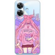 Прозорий чохол BoxFace Realme Note 60x Wiked Lady