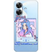 Прозорий чохол BoxFace Realme Note 60x The Sakuras Will Cry For You