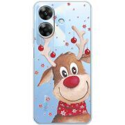 Прозорий чохол BoxFace Realme Note 60x Winter Deer