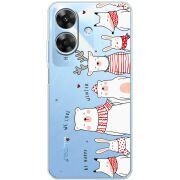 Прозорий чохол BoxFace Realme Note 60x The Friendly Beasts