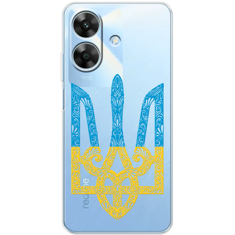 Прозорий чохол BoxFace Realme Note 60x Gold Trident