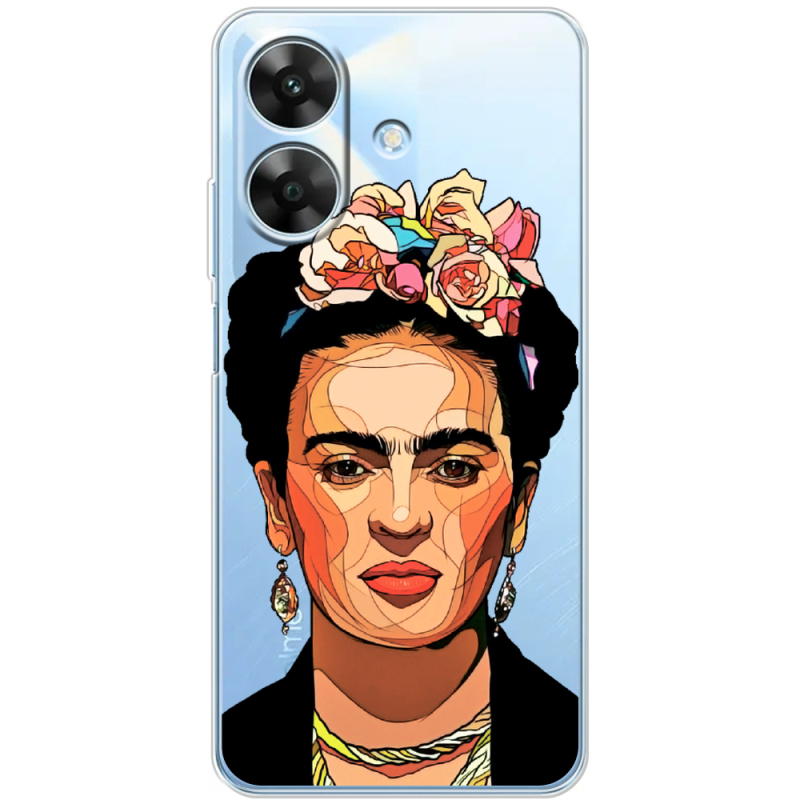 Прозорий чохол BoxFace Realme Note 60x Фрида Кало