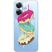 Прозорий чохол BoxFace Realme Note 60x Donuts