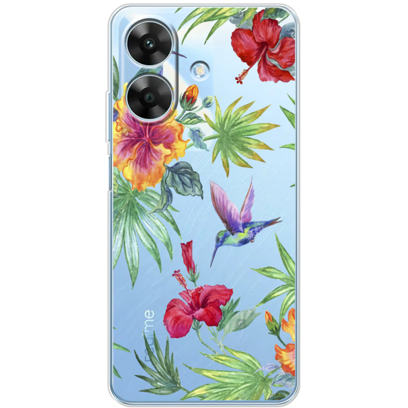 Прозорий чохол BoxFace Realme Note 60x Tropical