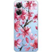 Прозорий чохол BoxFace Realme Note 60x Pink Magnolia