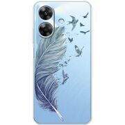 Прозорий чохол BoxFace Realme Note 60x Feather