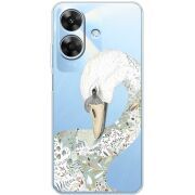 Прозорий чохол BoxFace Realme Note 60x Swan