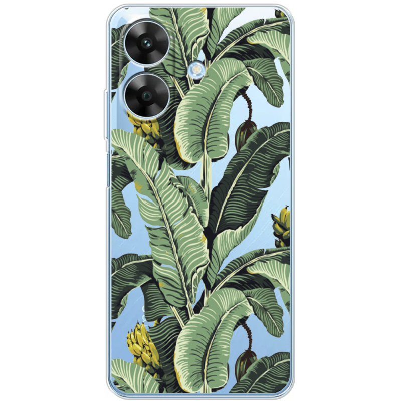 Прозорий чохол BoxFace Realme Note 60x Banana Leaves