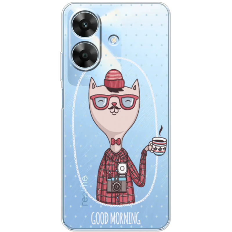 Прозорий чохол BoxFace Realme Note 60x Good Morning