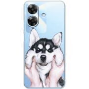 Прозорий чохол BoxFace Realme Note 60x Husky