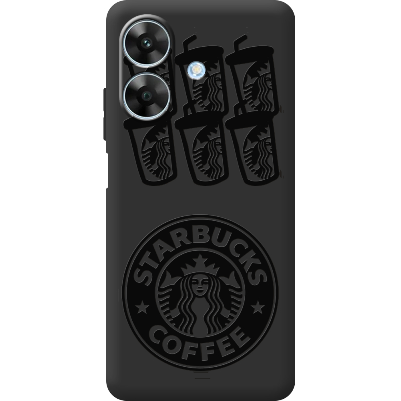 Чорний чохол BoxFace Realme Note 60x Black Coffee