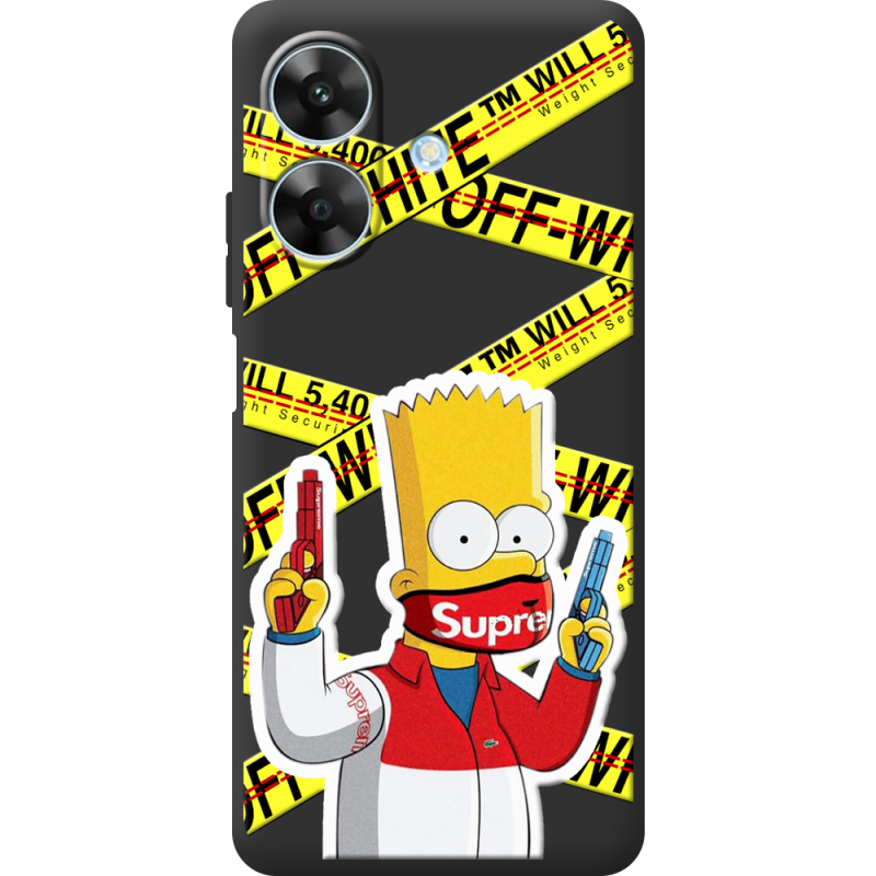 Чорний чохол BoxFace Realme Note 60x White Bart