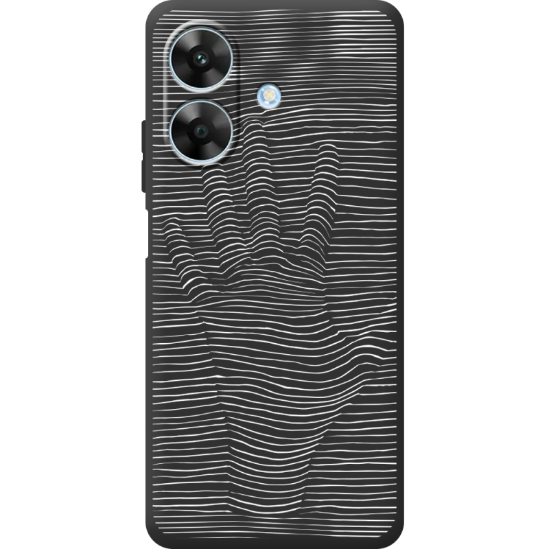 Чорний чохол BoxFace Realme Note 60x Optical Hand
