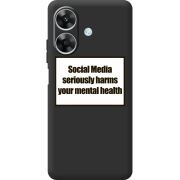 Чорний чохол BoxFace Realme Note 60x 