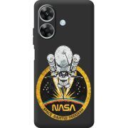 Чорний чохол BoxFace Realme Note 60x NASA Spaceship