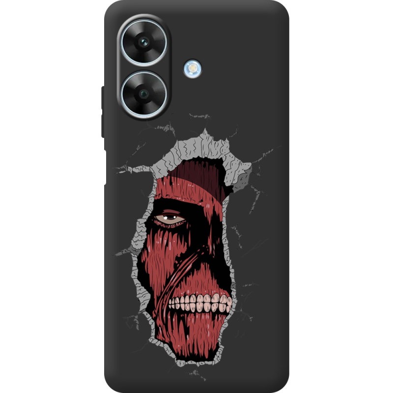 Чорний чохол BoxFace Realme Note 60x Нападение на Титана