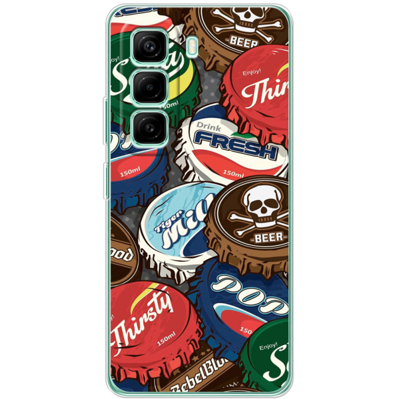 Чохол BoxFace Infinix Hot 50 Pro Plus Drink Lids