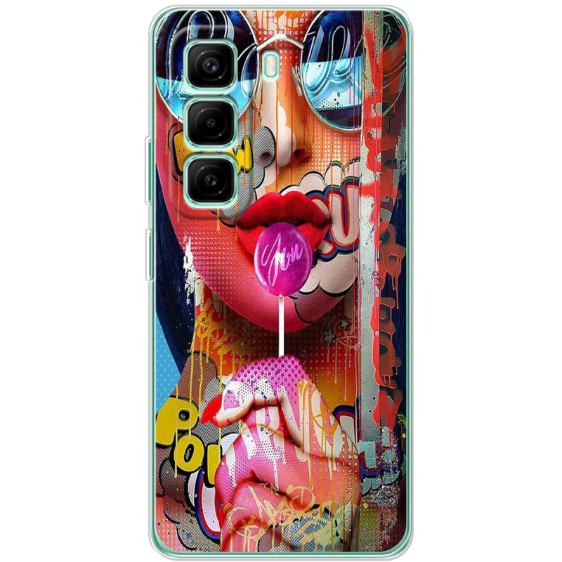 Чохол BoxFace Infinix Hot 50 Pro Plus Colorful Girl