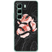 Чохол BoxFace Infinix Hot 50 Pro Plus Snake Rose