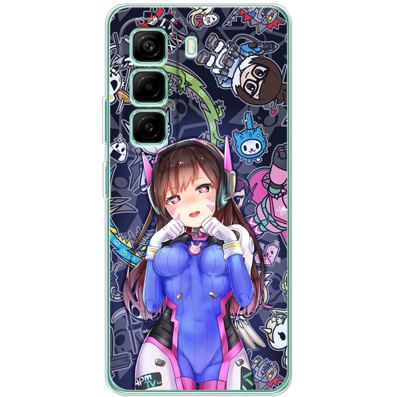 Чохол BoxFace Infinix Hot 50 Pro Plus Overwatch D.VA